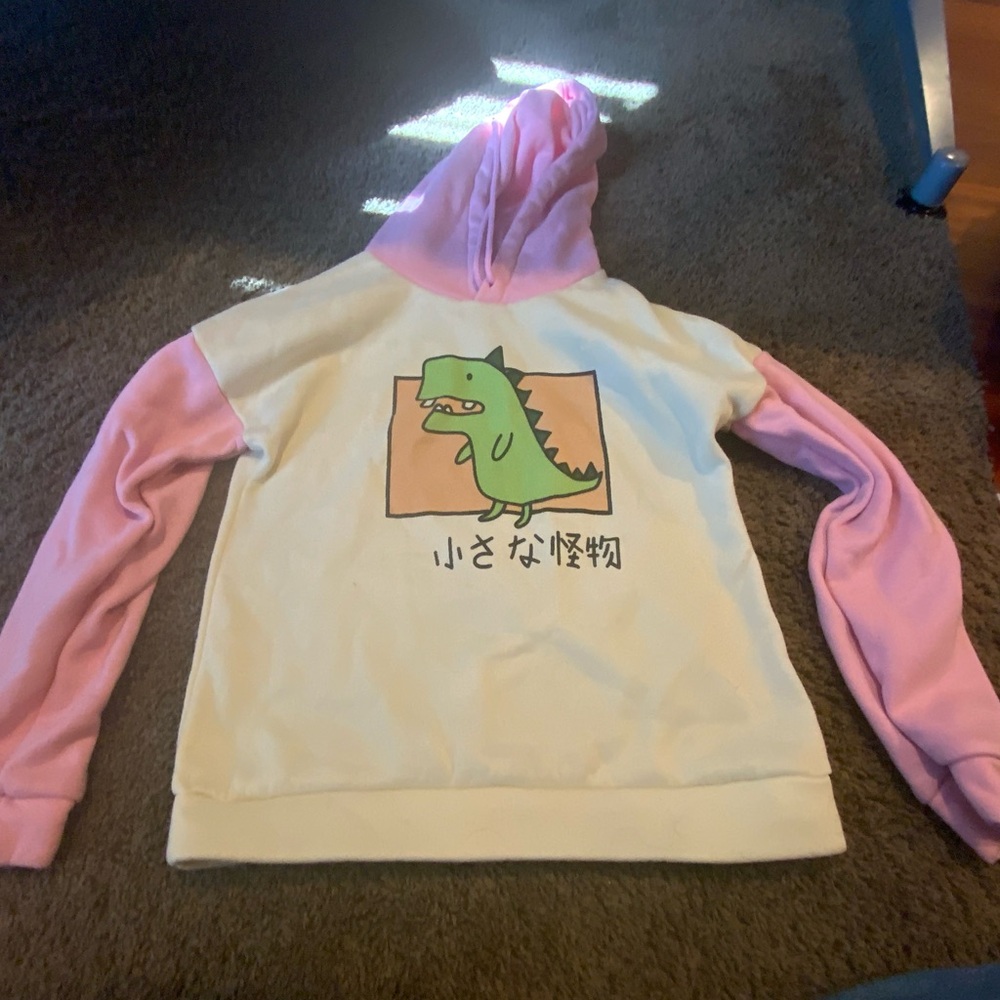 Kawaii Dino hoodie